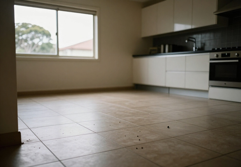 Cockroach-free kitchen in Longueville after treatment